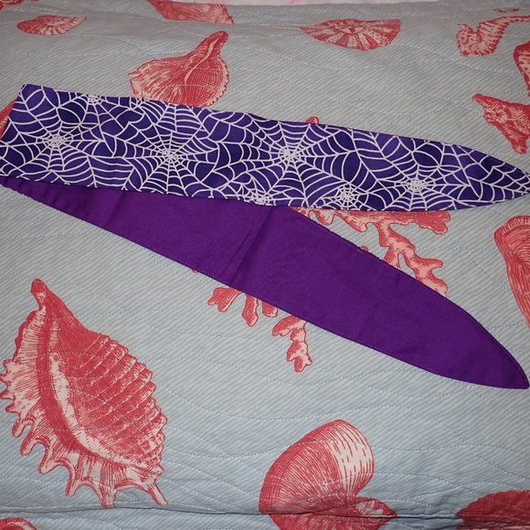 NWOT glow-in-the-dark gothic pinup spiderweb headband! - Picture 2 of 2